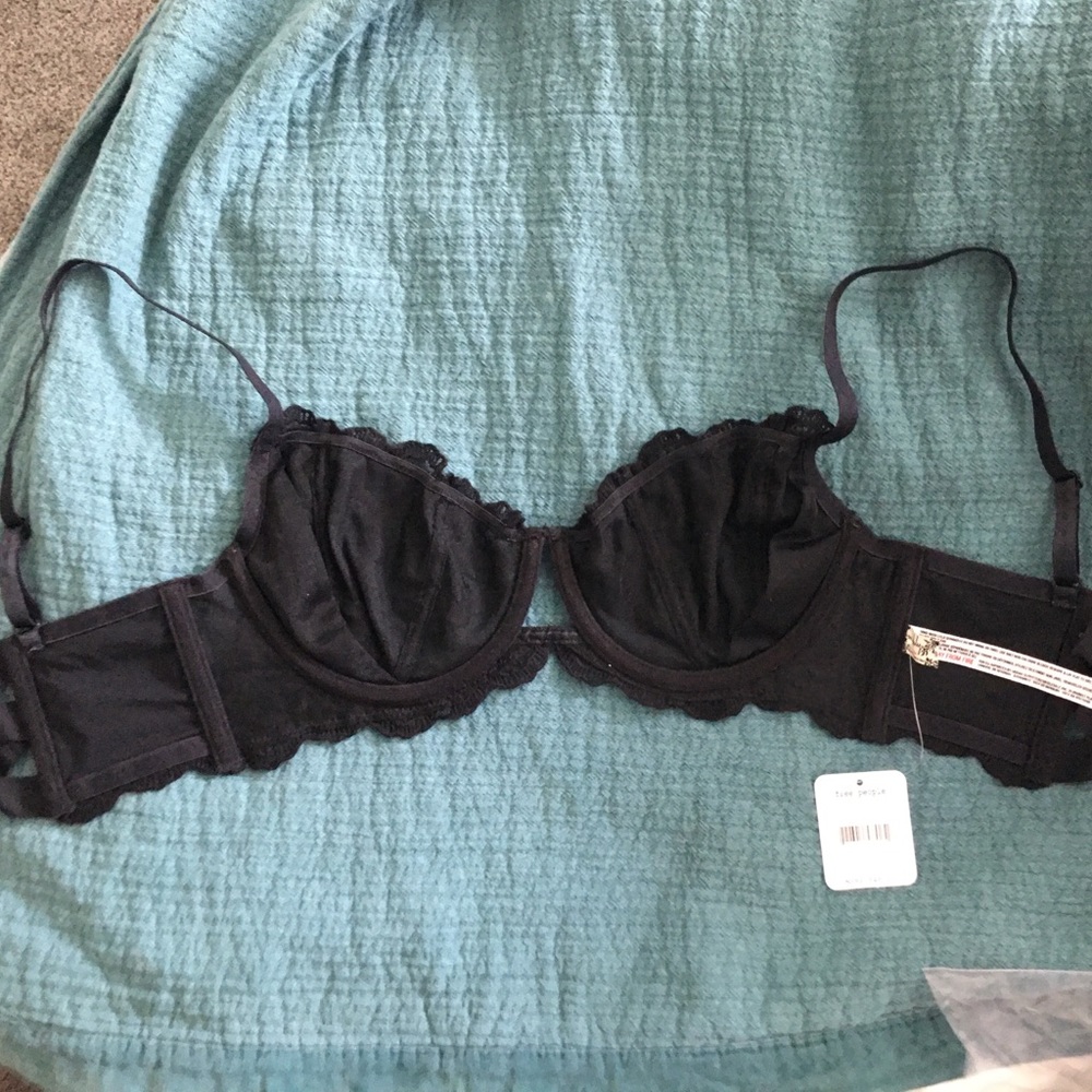 Free People NWT Daydreamer bra in onyx 32 D B 34 A - Picture 14 of 14